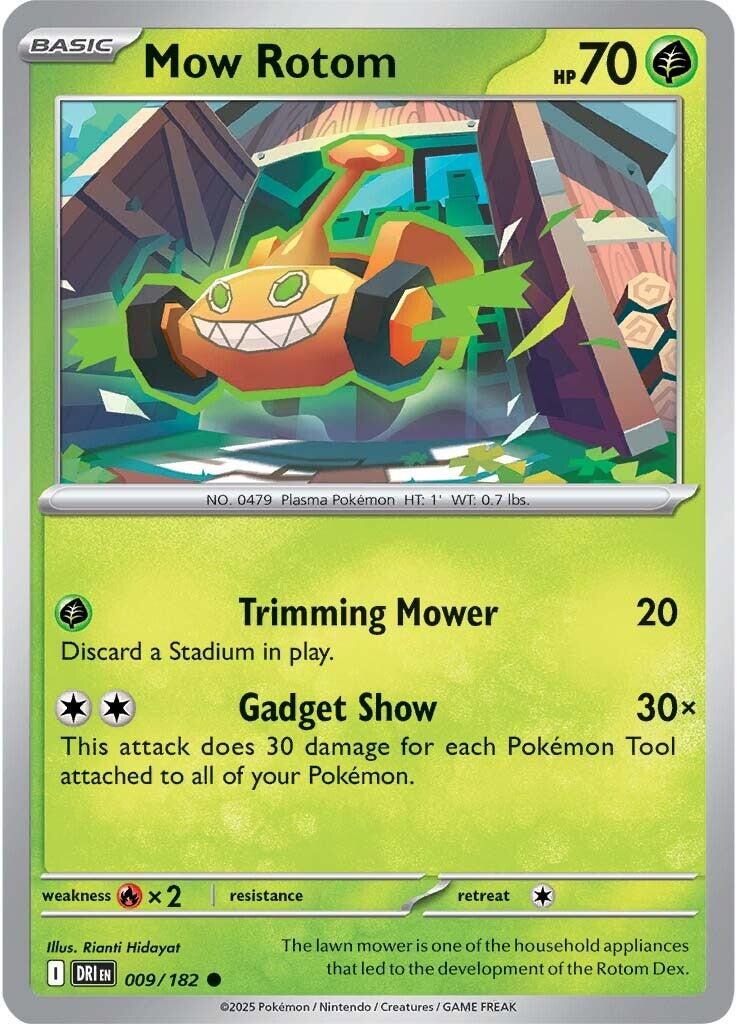 Mow Rotom (009/182) [Scarlet & Violet: Destined Rivals] | Gam3 Escape
