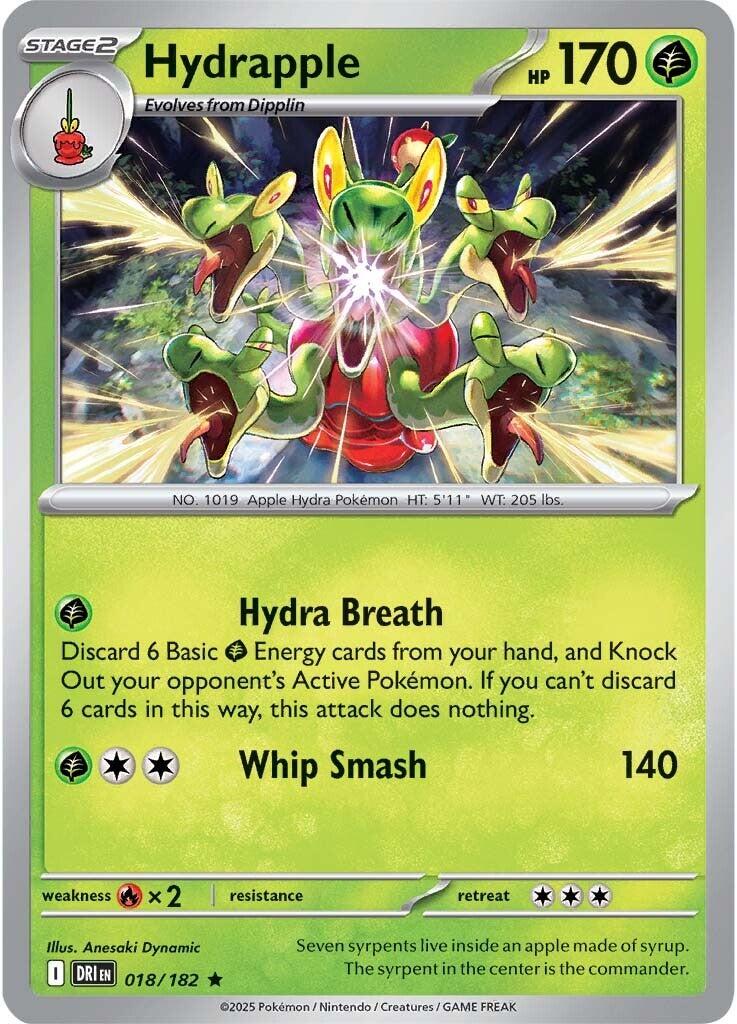 Hydrapple (018/182) [Scarlet & Violet: Destined Rivals] | Gam3 Escape