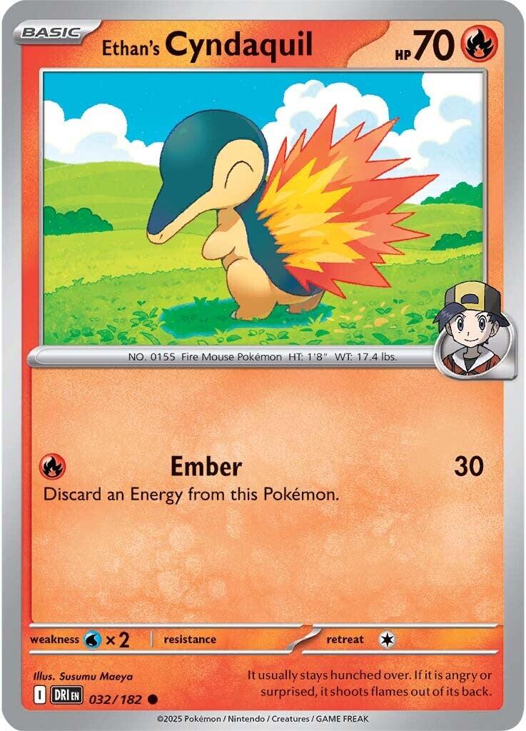 Ethan's Cyndaquil (032/182) [Scarlet & Violet: Destined Rivals] | Gam3 Escape