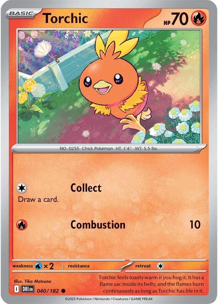 Torchic (040/182) [Scarlet & Violet: Destined Rivals] | Gam3 Escape