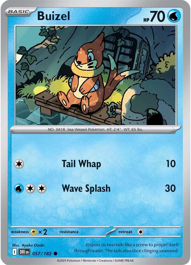 Buizel (057/182) [Scarlet & Violet: Destined Rivals] | Gam3 Escape