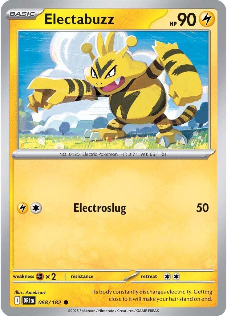 Electabuzz (068/182) [Scarlet & Violet: Destined Rivals] | Gam3 Escape