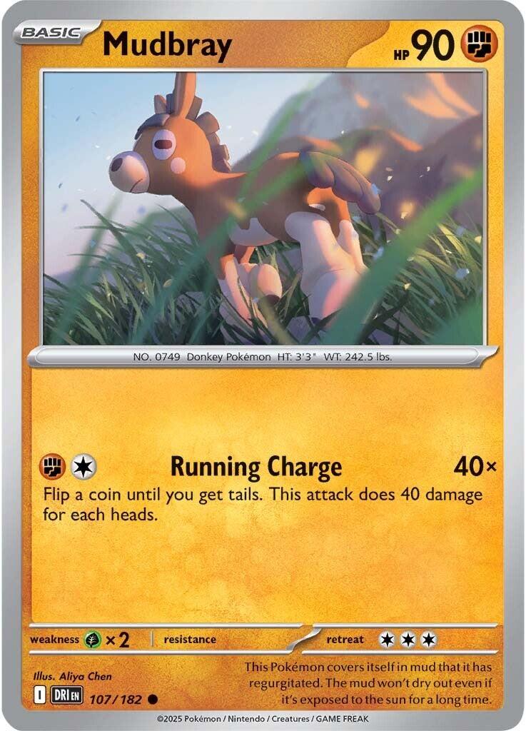 Mudbray (107/182) [Scarlet & Violet: Destined Rivals] | Gam3 Escape