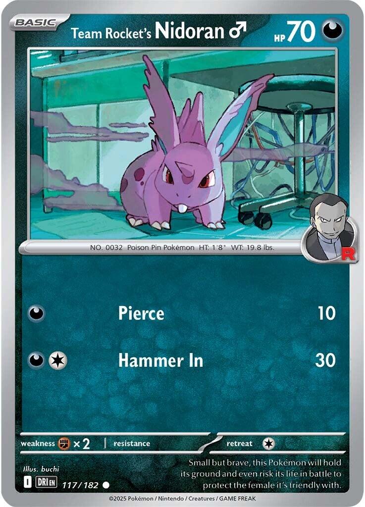 Team Rocket's Nidorand (117/182) [Scarlet & Violet: Destined Rivals] | Gam3 Escape