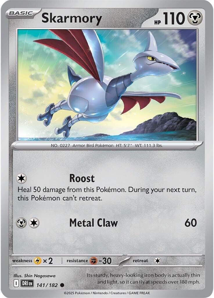 Skarmory (141/182) [Scarlet & Violet: Destined Rivals] | Gam3 Escape