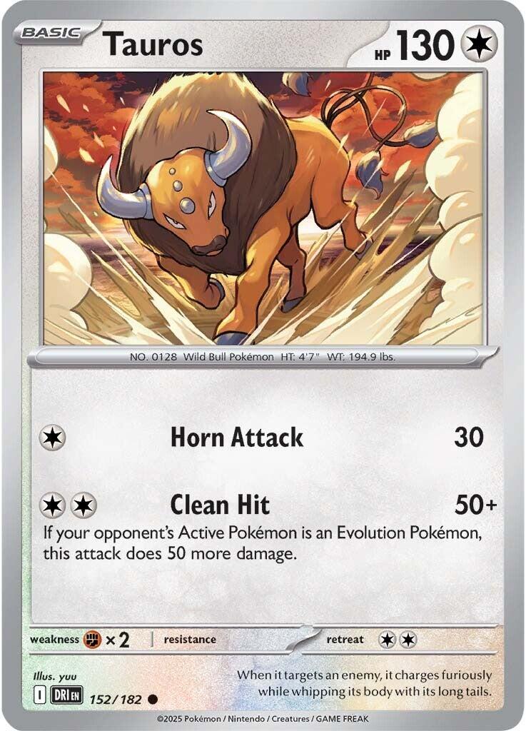 Tauros (152/182) [Scarlet & Violet: Destined Rivals] | Gam3 Escape