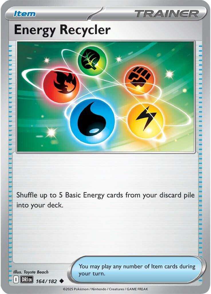 Energy Recycler (164/182) [Scarlet & Violet: Destined Rivals] | Gam3 Escape