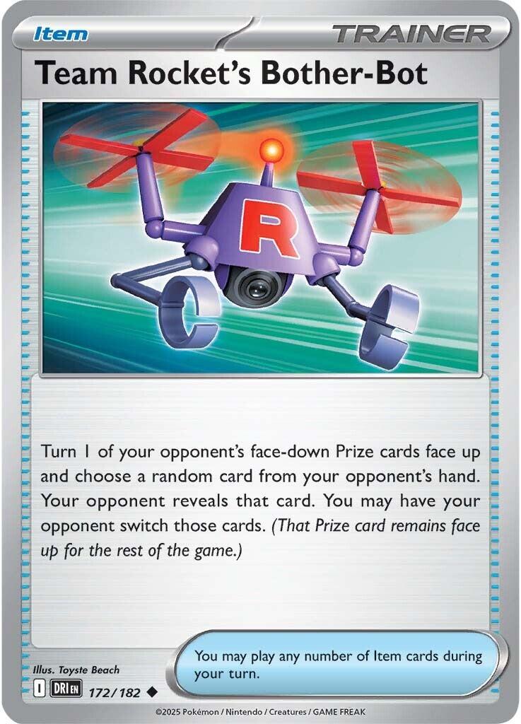 Team Rocket's Bother-Bot (172/182) [Scarlet & Violet: Destined Rivals] | Gam3 Escape