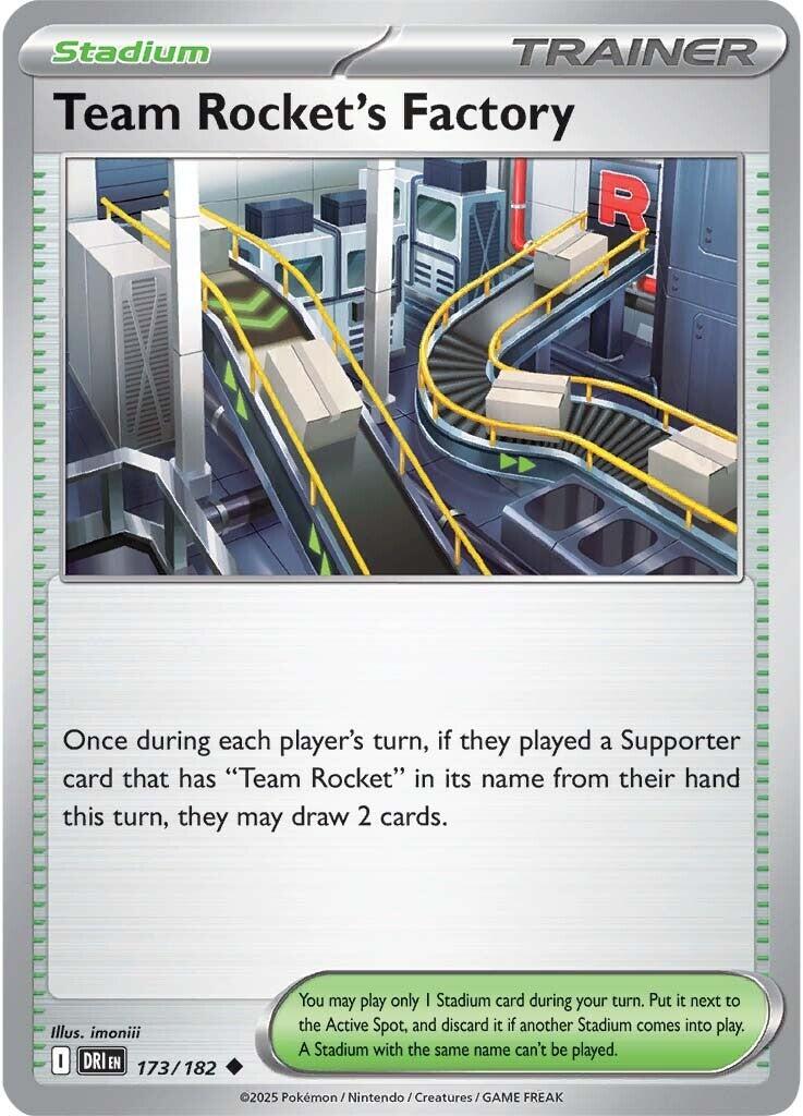 Team Rocket's Factory (173/182) [Scarlet & Violet: Destined Rivals] | Gam3 Escape