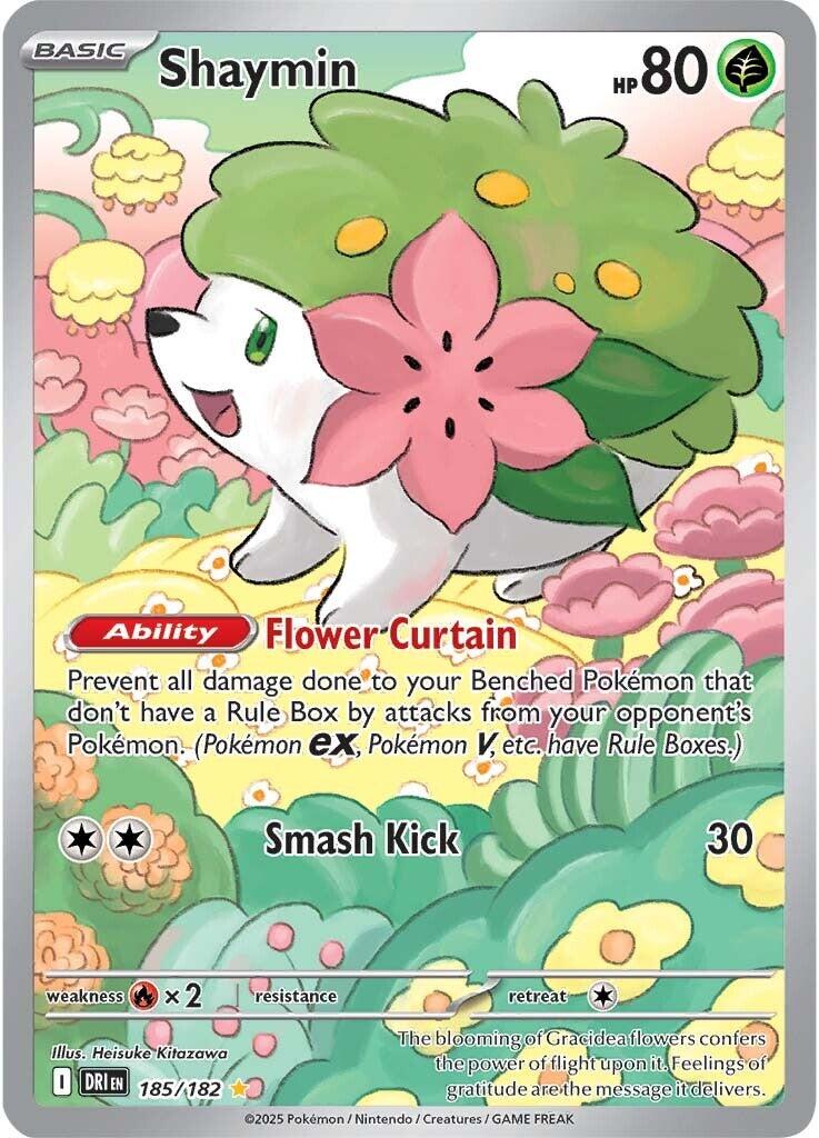 Shaymin (185/182) [Scarlet & Violet: Destined Rivals] | Gam3 Escape