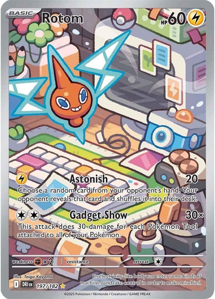 Rotom (197/182) [Scarlet & Violet: Destined Rivals] | Gam3 Escape