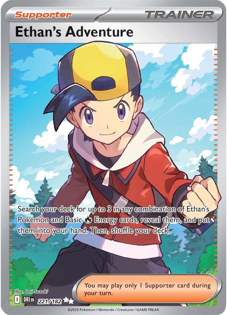Ethan's Adventure (221/182) [Scarlet & Violet: Destined Rivals] | Gam3 Escape