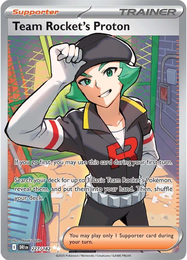 Team Rocket's Proton (227/182) [Scarlet & Violet: Destined Rivals] | Gam3 Escape