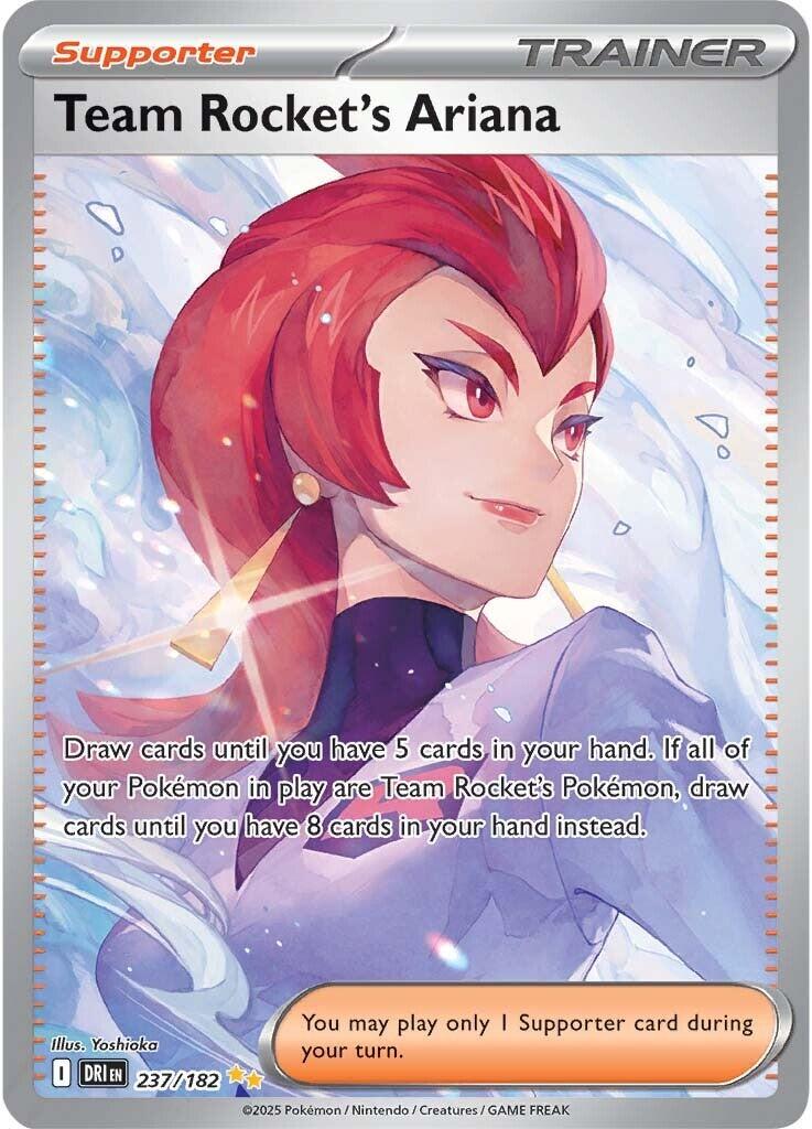 Team Rocket's Ariana (237/182) [Scarlet & Violet: Destined Rivals] | Gam3 Escape