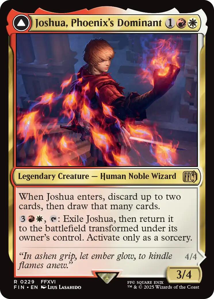 Joshua, Phoenix's Dominant [FINAL FANTASY] | Gam3 Escape