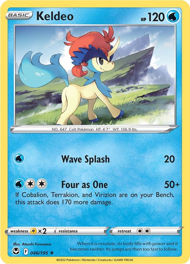 Keldeo (046/195) [Sword & Shield: Silver Tempest] | Gam3 Escape