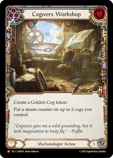 Cogwerx Workshop [SEA014] (High Seas)  Rainbow Foil | Gam3 Escape