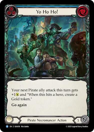 Yo Ho Ho! [SEA058] (High Seas)  Rainbow Foil | Gam3 Escape