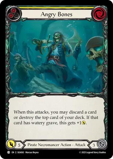 Angry Bones (Yellow) [SEA063] (High Seas) | Gam3 Escape