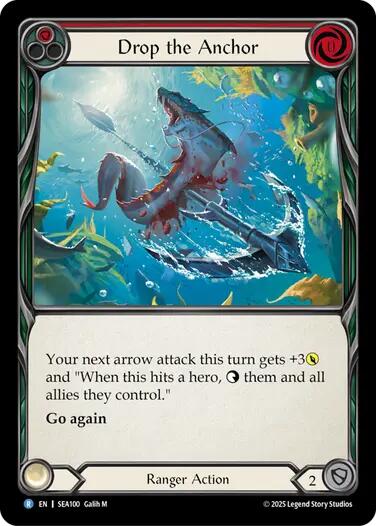 Drop the Anchor [SEA100] (High Seas)  Rainbow Foil | Gam3 Escape