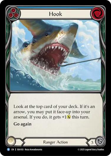 Hook [SEA103] (High Seas)  Rainbow Foil | Gam3 Escape