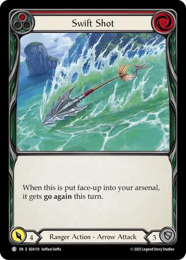 Swift Shot [SEA110] (High Seas)  Rainbow Foil | Gam3 Escape