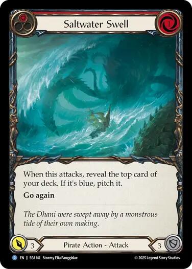 Saltwater Swell (Red) [SEA141] (High Seas) | Gam3 Escape