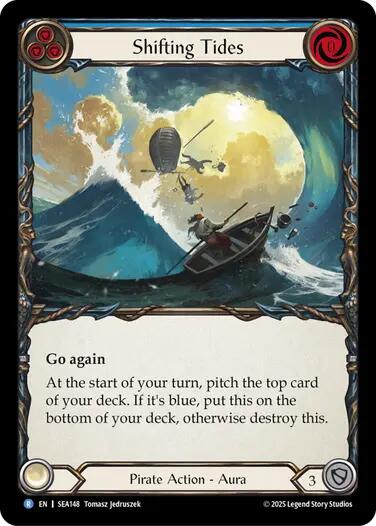 Shifting Tides [SEA148] (High Seas)  Rainbow Foil | Gam3 Escape
