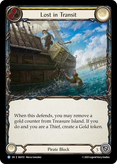 Lost in Transit [SEA151] (High Seas)  Rainbow Foil | Gam3 Escape