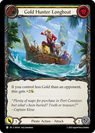 Gold Hunter Longboat [SEA163] (High Seas) | Gam3 Escape