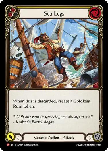 Sea Legs [SEA187] (High Seas)  Rainbow Foil | Gam3 Escape