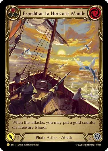 Expedition to Horizon's Mantle (Treasure) [SEA158] (High Seas)  Cold Foil | Gam3 Escape