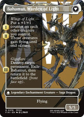 Dion, Bahamut's Dominant // Bahamut, Warden of Light (Borderless) [FINAL FANTASY] | Gam3 Escape