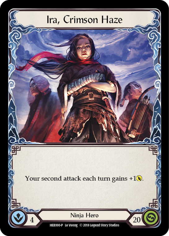 Ira, Crimson Haze [HER000-P] (Promo)  1st Edition Cold Foil | Gam3 Escape
