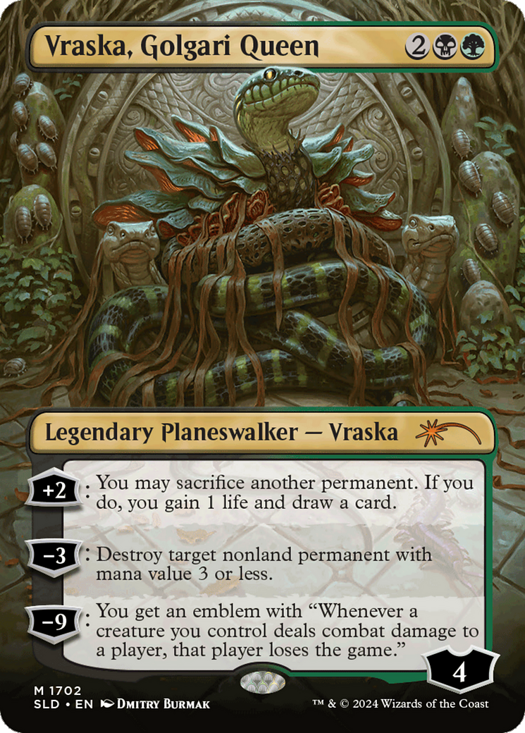 Vraska, Golgari Queen (1702) [Secret Lair Drop Series] | Gam3 Escape