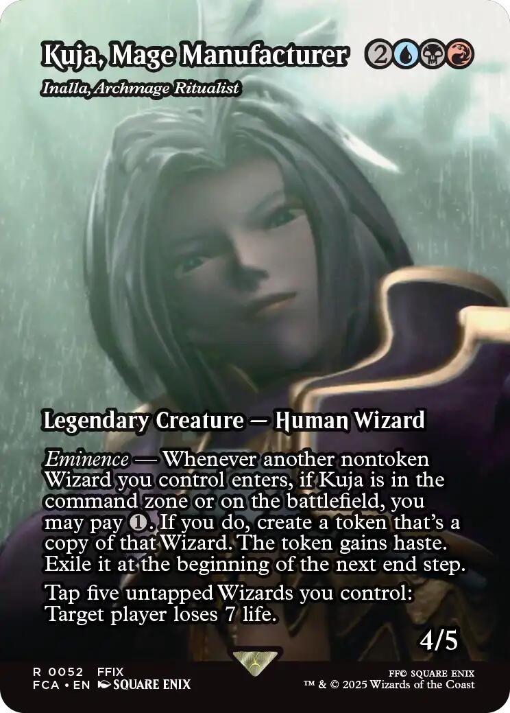 Kuja, Mage Manufacturer - Inalla, Archmage Ritualist (Showcase) [FINAL FANTASY : Through the Ages] | Gam3 Escape