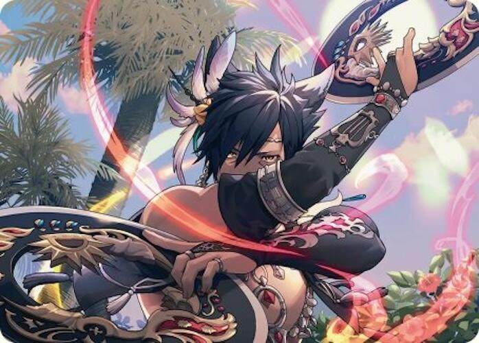 Dancer's Chakrams Art Card [FINAL FANTASY Art Series] | Gam3 Escape