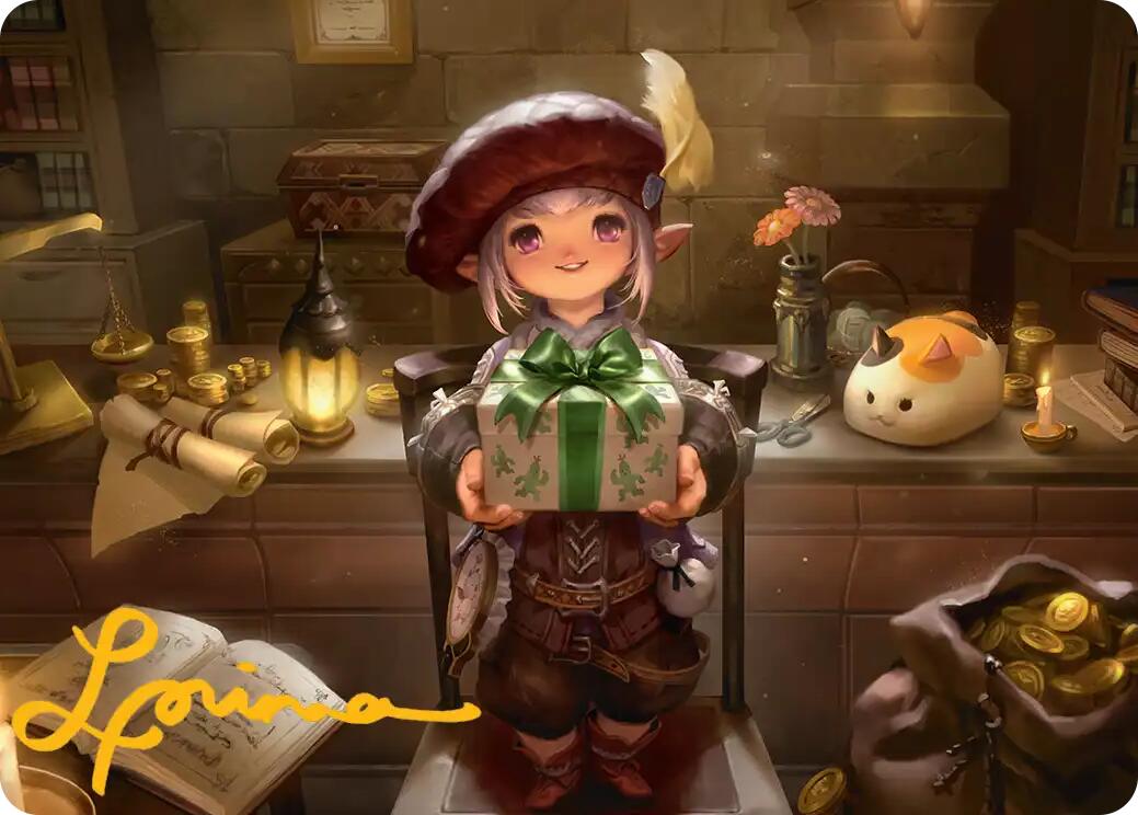 Tataru Taru Art Card (Gold-Stamped Signature) [FINAL FANTASY Art Series] | Gam3 Escape