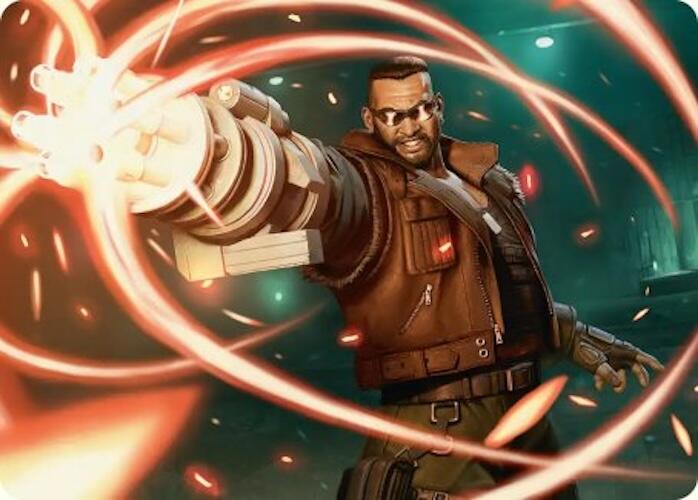 Barret Wallace Art Card [FINAL FANTASY Art Series] | Gam3 Escape
