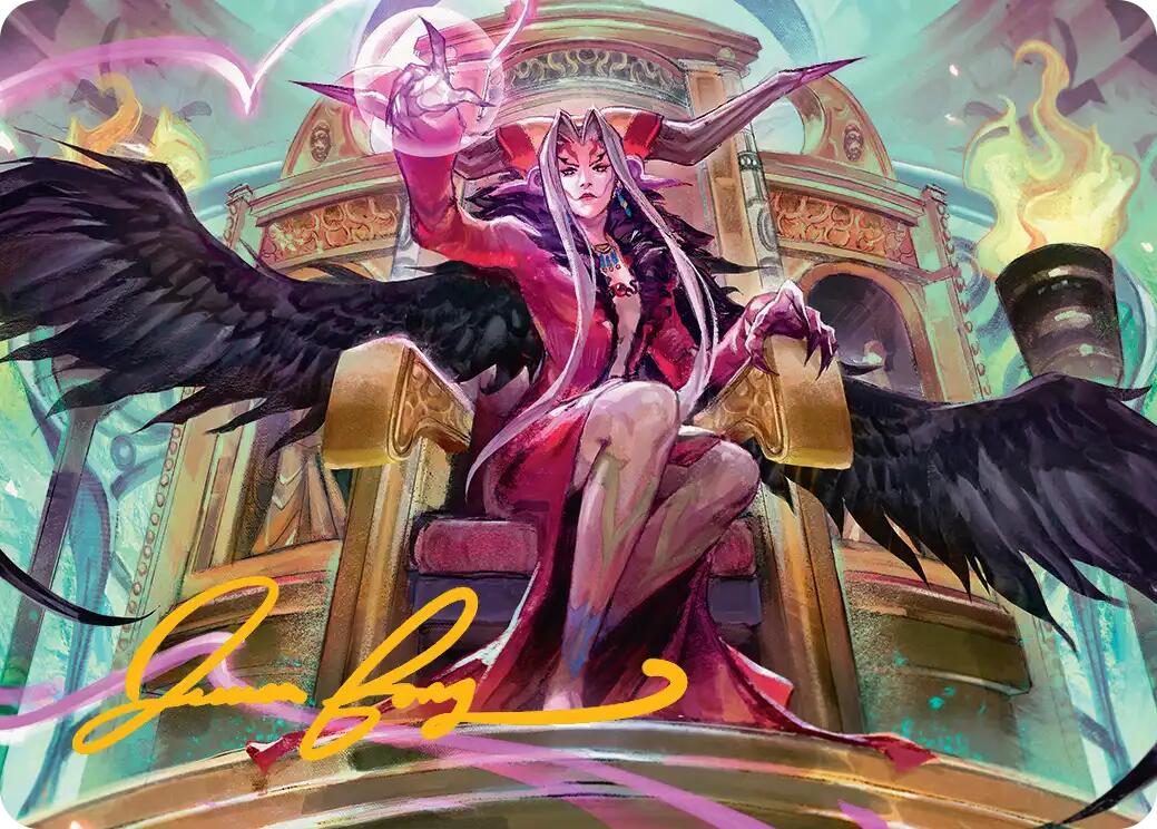 Sorceress's Schemes Art Card (Gold-Stamped Signature) [FINAL FANTASY Art Series] | Gam3 Escape