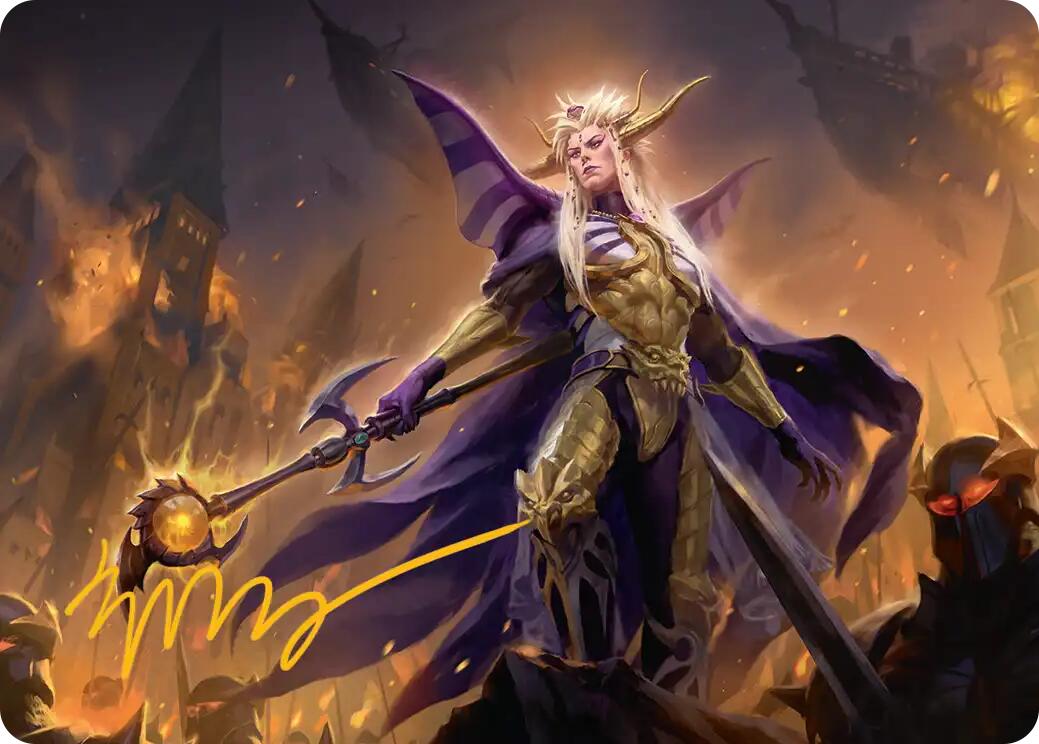 The Emperor of Palamecia Art Card (Gold-Stamped Signature) [FINAL FANTASY Art Series] | Gam3 Escape