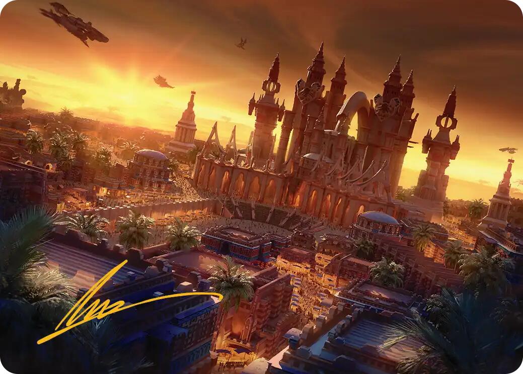 Rabanastre, Royal City Art Card (Gold-Stamped Signature) [FINAL FANTASY Art Series] | Gam3 Escape