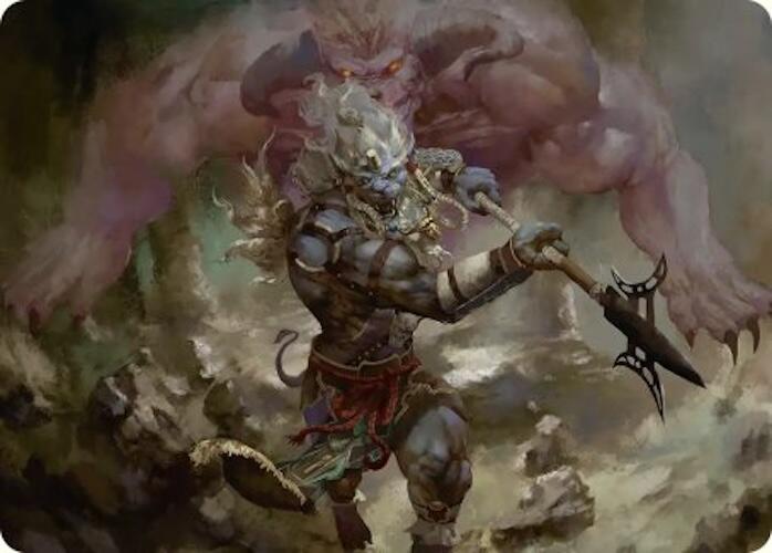 Kimahri, Valiant Guardian Art Card [FINAL FANTASY Art Series] | Gam3 Escape