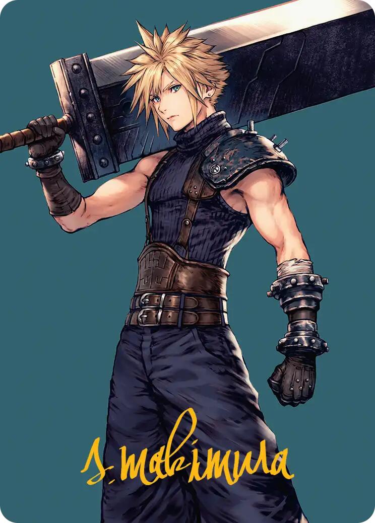 Cloud, Ex-SOLDIER Art Card (Gold-Stamped Signature) [FINAL FANTASY Art Series] | Gam3 Escape