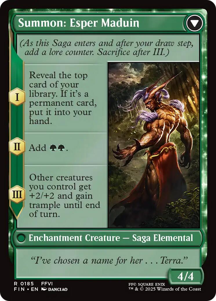 Esper Origins // Summon: Esper Maduin [FINAL FANTASY] | Gam3 Escape