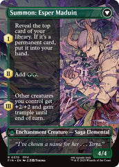 Esper Origins // Summon: Esper Maduin (Borderless) [FINAL FANTASY] | Gam3 Escape