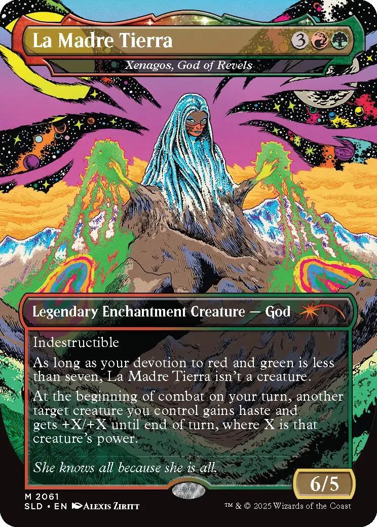 La Madre Tierra - Xenagos, God of Revels [Secret Lair Drop Series] | Gam3 Escape