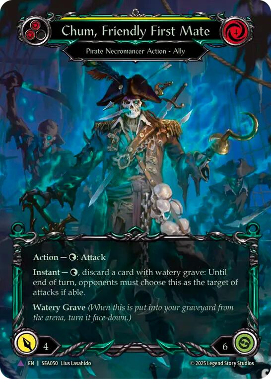 Chum, Friendly First Mate (Marvel Cold Foil) [SEA050] (High Seas)  Cold Foil | Gam3 Escape