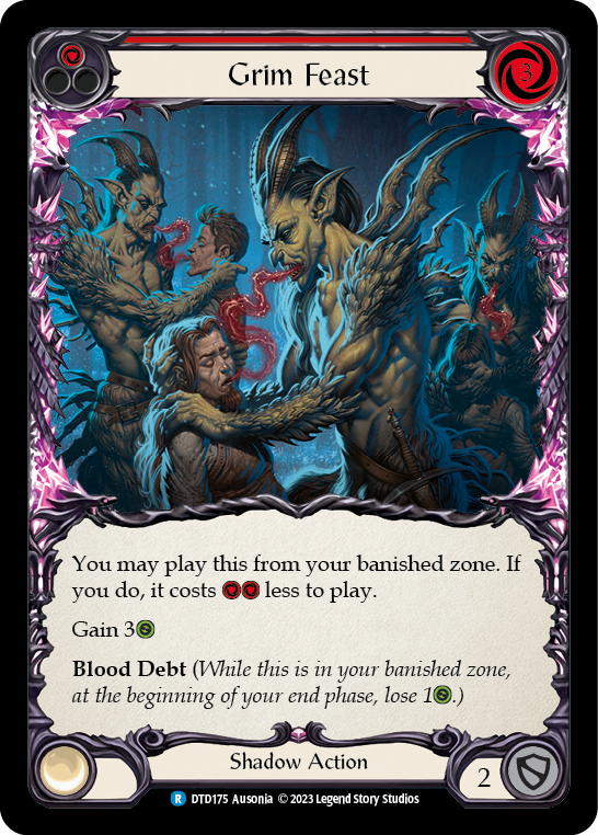 Grim Feast (Red) [DTD175] (Dusk Till Dawn) | Gam3 Escape