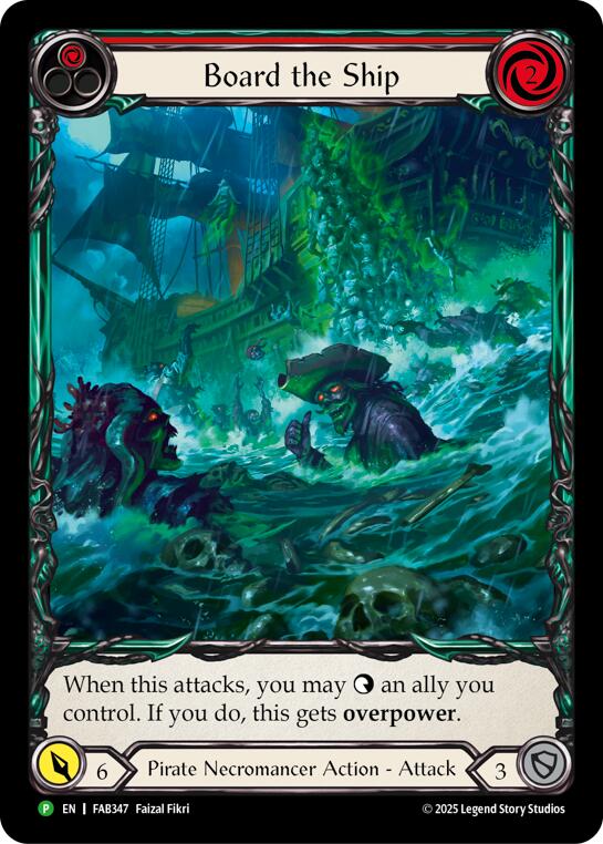 Board the Ship [FAB347] (Promo)  Rainbow Foil | Gam3 Escape